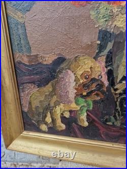 Tableau Ancien Huile Sur Toile Bouquet De Fleurs Tableau Ancien Huile Sur Toile Bouquet De Fleurs