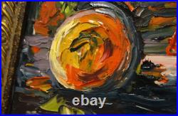 Tableau Armelle ANDREIS HST au couteau nature morte aux couleurs vitaminées Tableau Armelle ANDREIS HST au couteau nature morte aux couleurs vitaminées