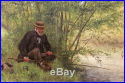 Tableau, France, Pêche, impressionnisme, Monet, Renoir, paysage