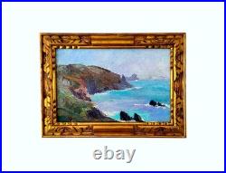 Tableau Louise-Yvonne SALONNE (1903-1990) Huile sur toile PORSPODER, 1934 Tableau Louise-Yvonne SALONNE (1903-1990) Huile sur toile PORSPODER, 1934