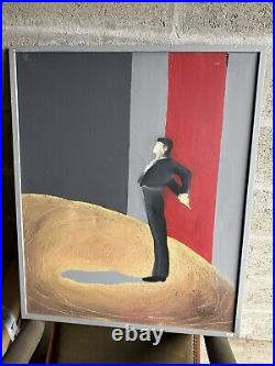 Tableau Mathieu Sodore / Peinture Côté! / Huile Sur Toile / Bailaor 1988