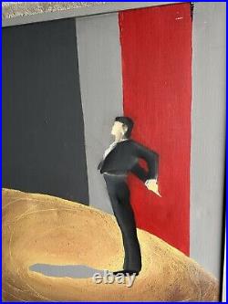 Tableau Mathieu Sodore / Peinture Côté! / Huile Sur Toile / Bailaor 1988