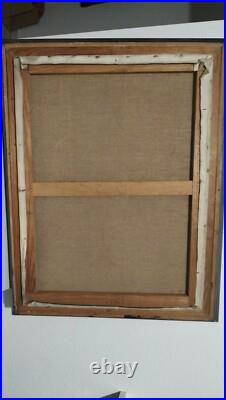 Tableau ancien huile sur toile