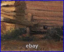 Tableau encadré paysage Normandie falaises Yport Louis Emile ADAN huile toile Tableau encadré paysage Normandie falaises Yport Louis Emile ADAN huile toile