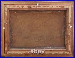 Tableau encadré paysage Normandie falaises Yport Louis Emile ADAN huile toile Tableau encadré paysage Normandie falaises Yport Louis Emile ADAN huile toile