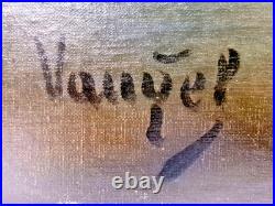 Tableau, huile sur toile Bouquet de Fleurs signé