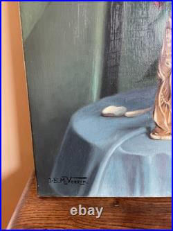 Tableau huile sur toile J. B Maurice VECKER (1899-1988) nature morte