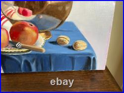 Tableau huile sur toile J. B Maurice VECKER (1899-1988) nature morte