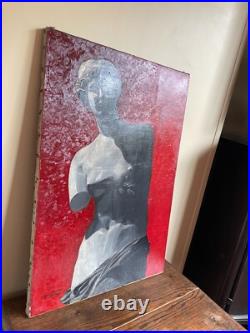 Tableau huile sur toile J. B Maurice VECKER (1899-1988) vénus de Milo Tableau huile sur toile J. B Maurice VECKER (1899-1988) vénus de Milo