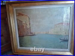 Tableau huile sur toile ancienne Tableau huile sur toile ancienne