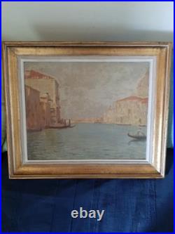 Tableau huile sur toile ancienne Tableau huile sur toile ancienne