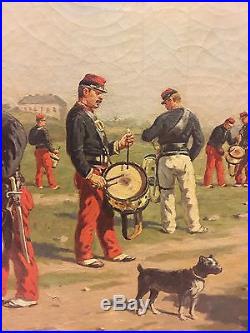 Tableau militaire Les tambours par Auguste Gardanne