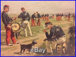 Tableau militaire Les tambours par Auguste Gardanne