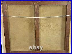 Tableau orientaliste huile sur toile turquerie vue d'Istanbul Empire Ottoman