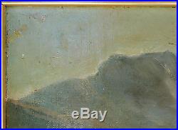 Tableau, peinture, huile/toile, marine, Ecole Napolitaine du XVIII ème siècle
