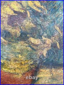 Tableau représentant une nature morte époque 19eme signé, attribué à Van Gogh