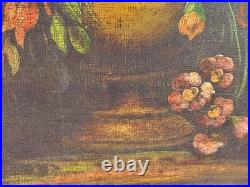Tableau signé. Bouquet de Fleurs. Peinture huile sur toile Tableau signé. Bouquet de Fleurs. Peinture huile sur toile