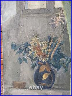 Tableau signée RAYMOND CASANOVE Nature morte aux fleurs Peinture huile sur toile