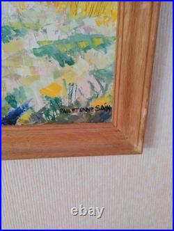 Tableaux anciens huile sur toile