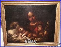 Tres Important Oeuvre 17eme D´ecole Italienne Tres Proche A Guido Reni